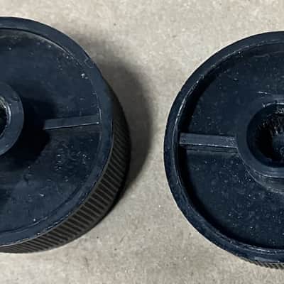 Silvertone- amp knobs, pair, 60's image 4
