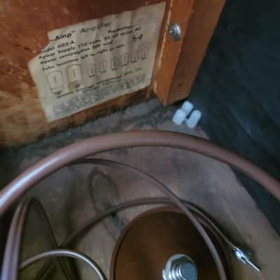 Fender PRO AMP 1960 - Brownface image 5