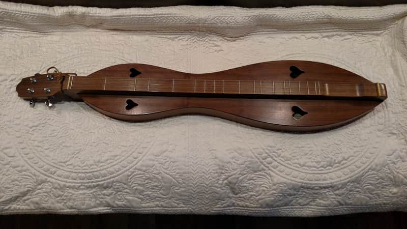Vintage McSpadden Mountain Dulcimer signed by Builder image 1