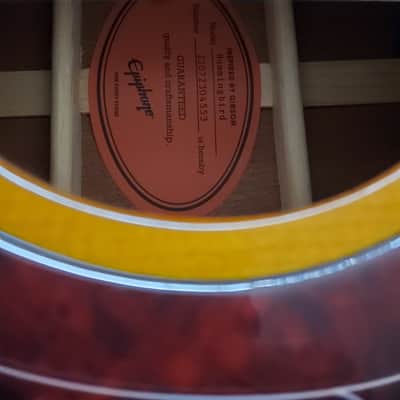 Epiphone Hummingbird Inspired by Gibson 2021 - Present - Antique Natural image 2