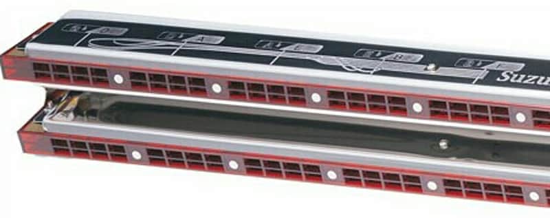 Suzuki SCH-48 Chord Harmonica 192-Notes, 48 Chords. Brand New! image 1
