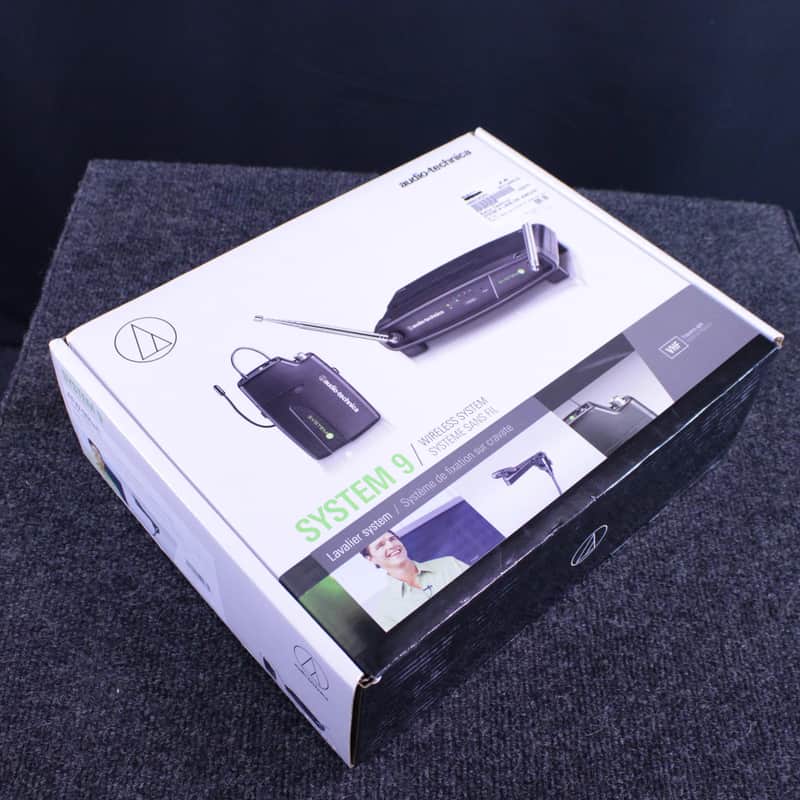 Audio-Technica ATW-901a/L System 9 Wireless Lavalier Microphone System 2010s - Black image 1