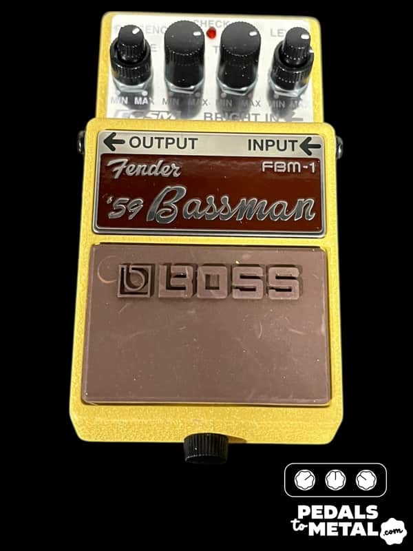 Boss FBM-1 Fender Bassman Overdrive Pedal | Reverb Boss FBM-1 Fender Bassman Overdrive Pedal | Reverb