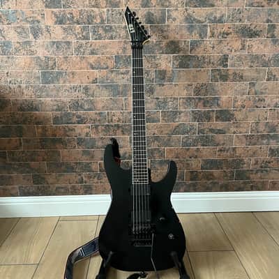 ESP LTD M-400 with EMG Pickups, Rosewood Fretboard 2017 - Black Satin image 1