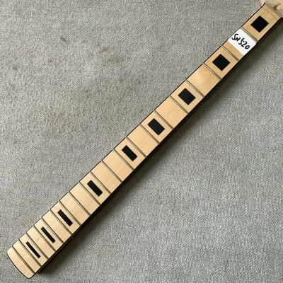 4 String Bass Neck with Black Block Inlays, 20 Frets image 6