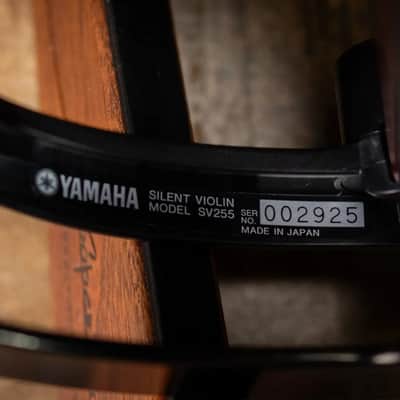 Yamaha Silent Series SV-255 5-String Electric Violin - Shaded Brown image 17