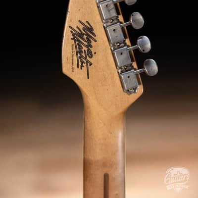 Mario Martin Guitars Ash/Paulownia S-Style w/ Brickhouse Pickups – Black image 6