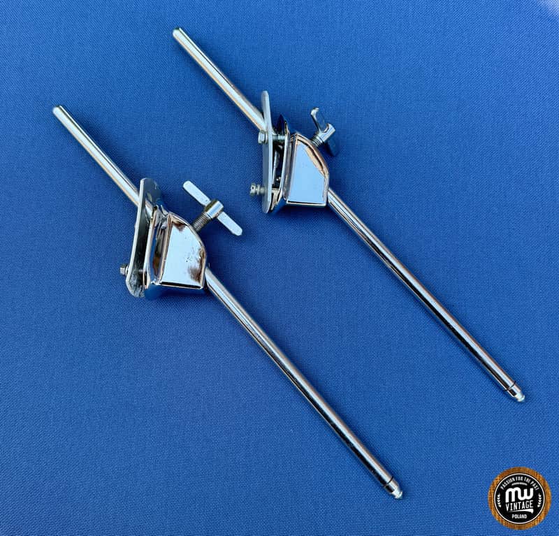 Slingerland Bassdrum Spurs Pair Niles Vintage 70s Rare image 1