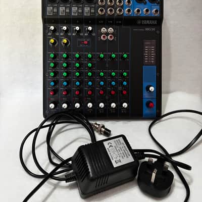 Yamaha MG10 10-Channel Analog Mixer 2013 - Present - Black image 2