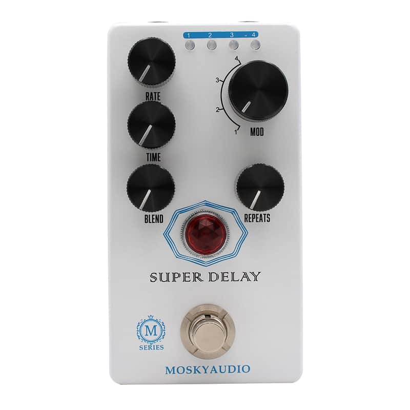 Mosky Audio Super Delay Pedal,Analog-style Tape Delay Effect,price include the import duty for US buyer image 1