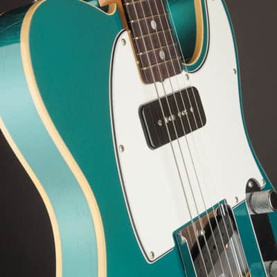 Fender Custom Shop LTD 2025 Double Esquire Aged Ocean Turquoise/DLX Closet Classic image 9