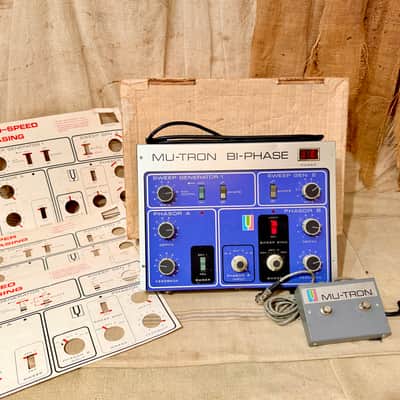 Mu-Tron Bi-Phase Duel Phasor w/Foot Controller 1970's image 4