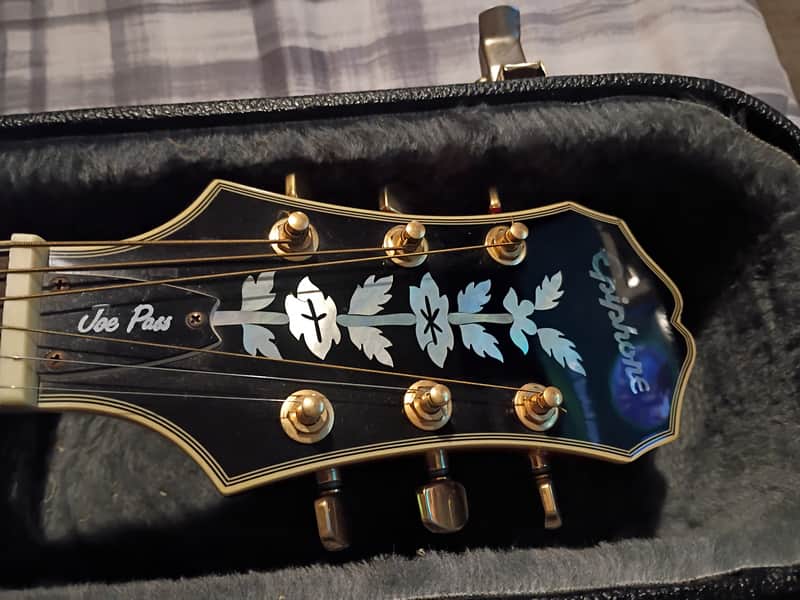 Epiphone Joe Pass Signature Emperor II 2001 Heritage Cherry