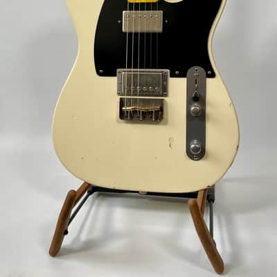 Nash T-2HB Pine Body 2021 Olympic White / Blackguard, Med Soft-V Neck NEW (Authorized Dealer) image 4
