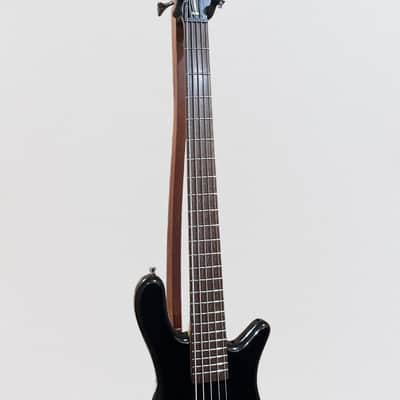 Warwick RockBass Streamer Standard 5-String Electric Bass Guitar - Black image 4
