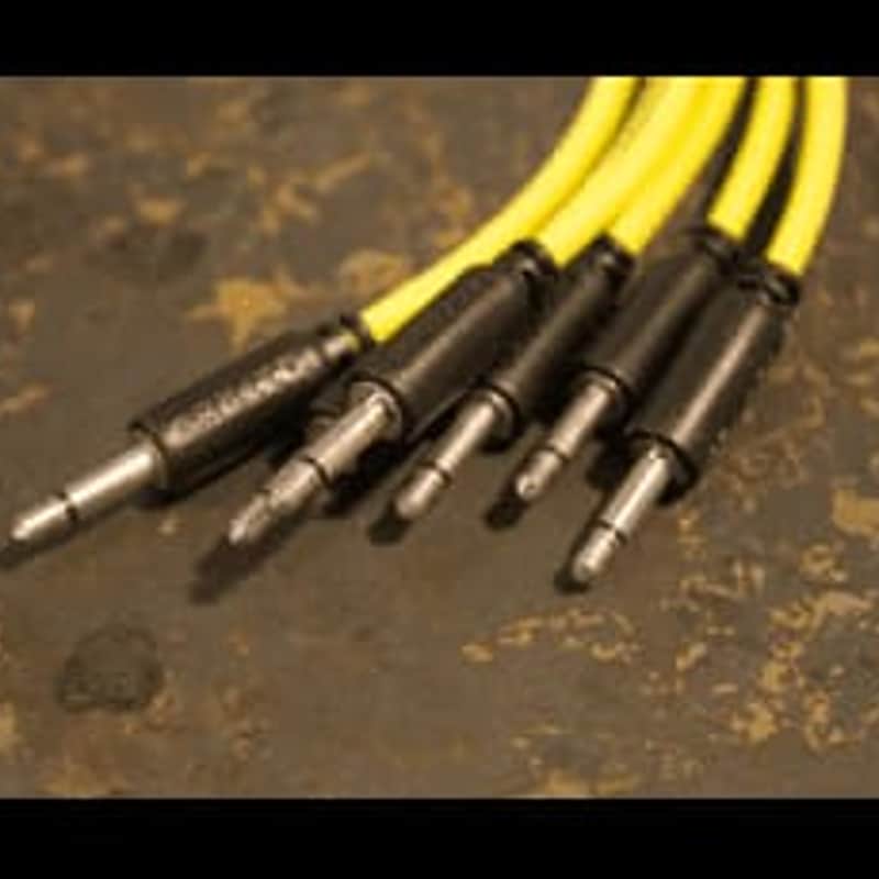 2010-present Befaco Befaco Patch Cables 15cm, Yellow (pack of …