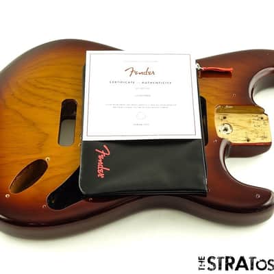 Fender American Professional II Stratocaster BODY Strat Aged Cherry Burst image 2