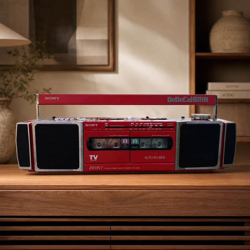 Sony CFS-DW 60 Rare Vintage Boombox Serviced Warranty Built-in Subwoofer image 1