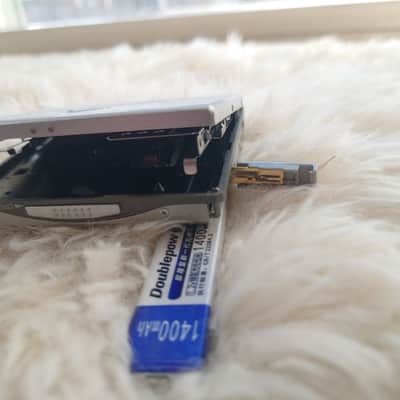 Blue Panasonic Portable MD Player SJ MJ70 with remote image 6