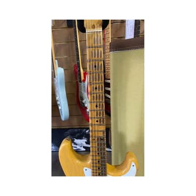 Fender Custom Shop 55 Stratocaster Heavy Relic Butterscotch blonde image 9