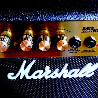 Marshall MG series CD AMP 40 WATTS 2008 - Black Tolex image 15