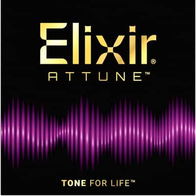 Elixir Strings 21027 Attune Phosphor Bronze Acoustic Guitar Strings - .011-.052 Custom Light image 1