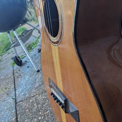 Jay Gordon Handmade Custom osage Orange Parlor Guitar image 7