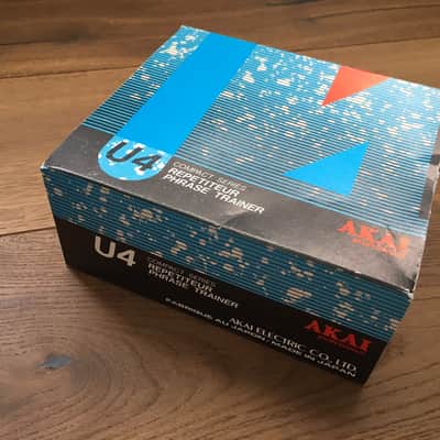 Akai U4 Compact Phrase Trainer Black Super Rare | Reverb