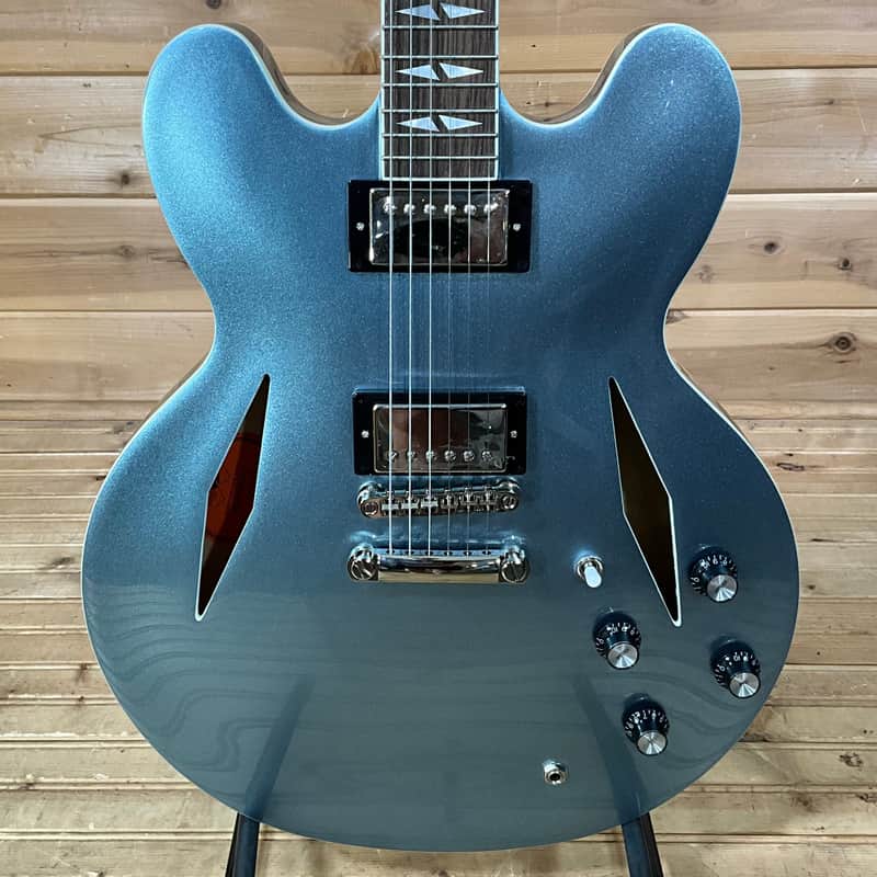 Epiphone Dave Grohl DG-335 Electric Guitar - Pelham Blue image 1