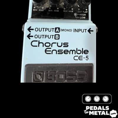 Boss CE-5 Chorus Ensemble 1991 - 2001 - Blue X14064 image 3