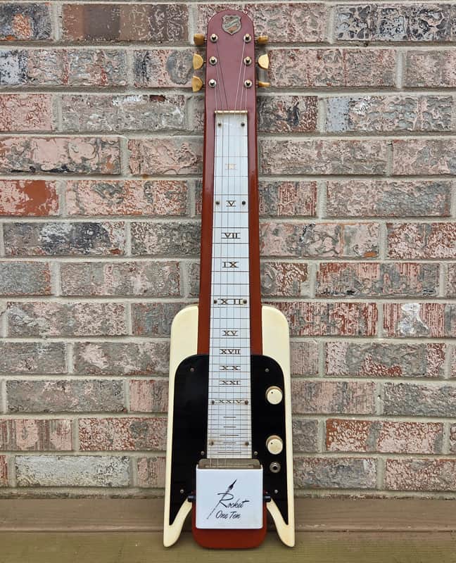 Vintage 1956 National (Valco) Rocket One Ten Lap Steel Electric Guitar w/ Hardshell Case! image 1