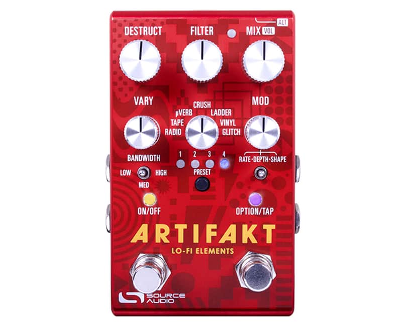 Source Audio SA280 Artifakt Lo-Fi Elements Delay/Reverb Pedal image 1