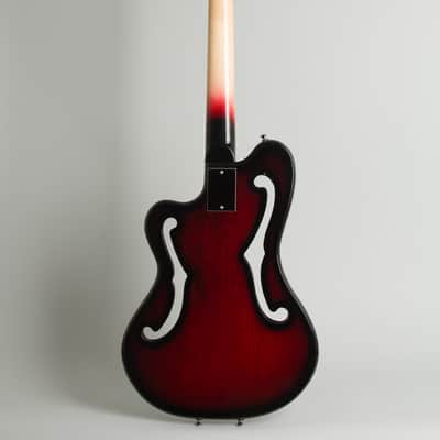 Ampeg AMB-1 Electric Bass Guitar (1969), ser. #000585C, original black hard shell case. image 2