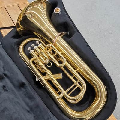 Magilanck MEP 102 4-Valve Euphonium with Case - Brass image 2