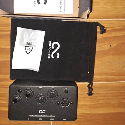 One Control Pedal Board Junction Box 4M 2025 image 1