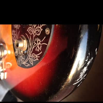 Teisco ET-200 (Tulip) 1960's Sunburst image 13