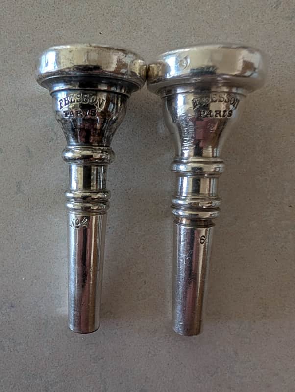 F. Besson CORNET - Silver plate image 1
