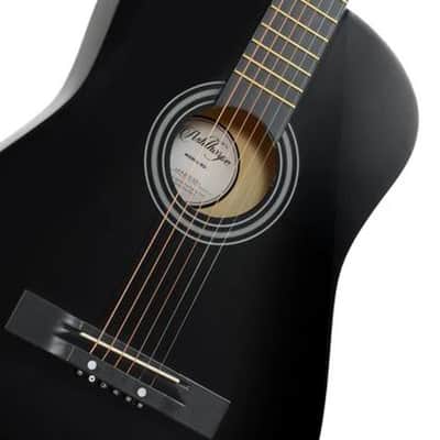 🎸Classical / Acoustic Guitar Black +Soft Case/Gig Bag +Tuner +Strap +Picks!🎸 image 2