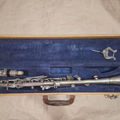 Cavalier American Silver-Colored Metal Clarinet, USA image 4