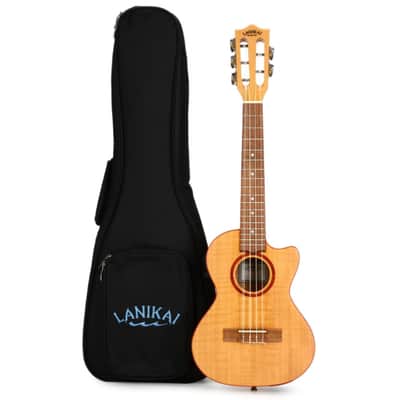Lanikai, 5-String Ukulele, Natural (FM-5CET) image 1