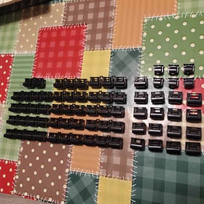 Roland XP-60 All Button Caps (65 Big and 6 Small) for XP-60 and More Rolands image 2