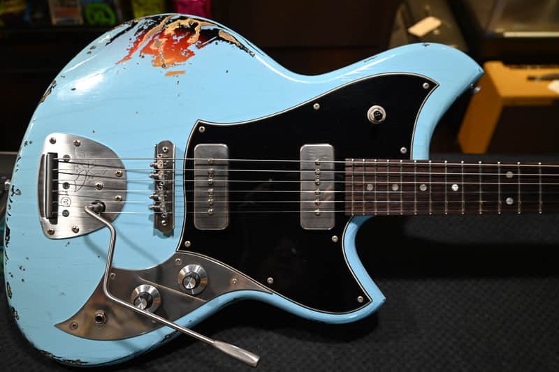 Novo Serus J Limited - Daphne Blue over ‘64 3-Tone Burst #6604 image 1