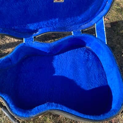 **Vintage** Guild Acoustic Guitar Case - Black Tolex image 7