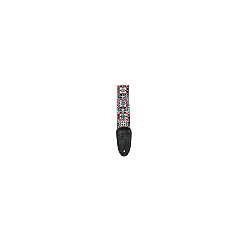 Henry Heller Deluxe Jacquard 26 2-Inch Strap w/ Leather Ends image 1