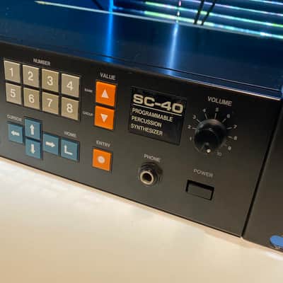 PEARL SC-40 PROGRAMMABLE PERCUSSION DRUM MODULE / MACHINE / SYNTH / ANALOGUE image 3