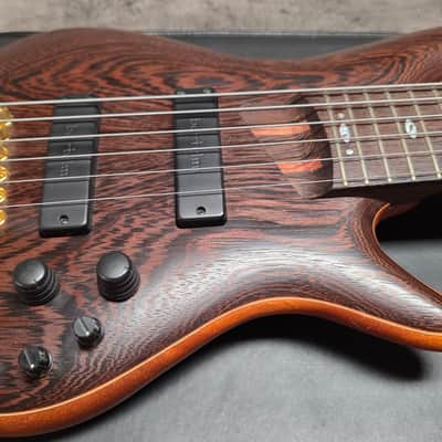Ibanez SR5006E OL TEAM J. CRAFT Prestige Case Queen 2009-2010 Custom USA Bartolini SR5006 SR 5006 6 Six String Bass Guitar image 10