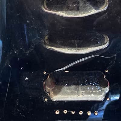 Unknown Super Strat Style Replacement Body Unloaded - Black image 2