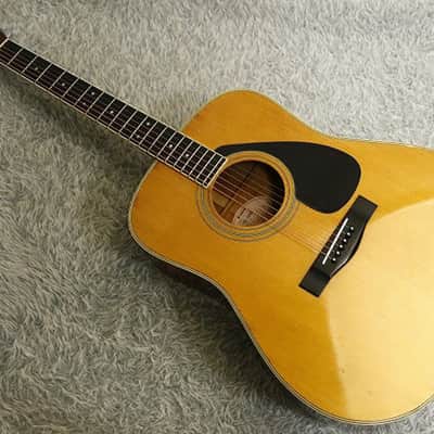 Vintage 1980's made YAMAHA FG-200D Orange Label Acoustic Guitar