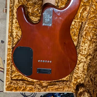 Ernie Ball Music Man Silhouette 20th Anniversary Model 2006 - Caramel Burst image 4