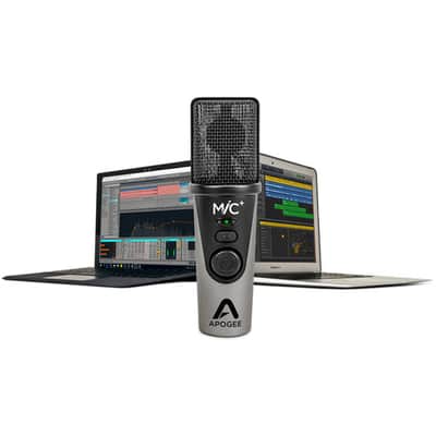 Apogee MiC+ Plus - Studio Quality USB Microphone with Cardioid Condenser Mic Capsule, Built In Mic Pre-Amp & Zero-Latency Headphone Output image 5